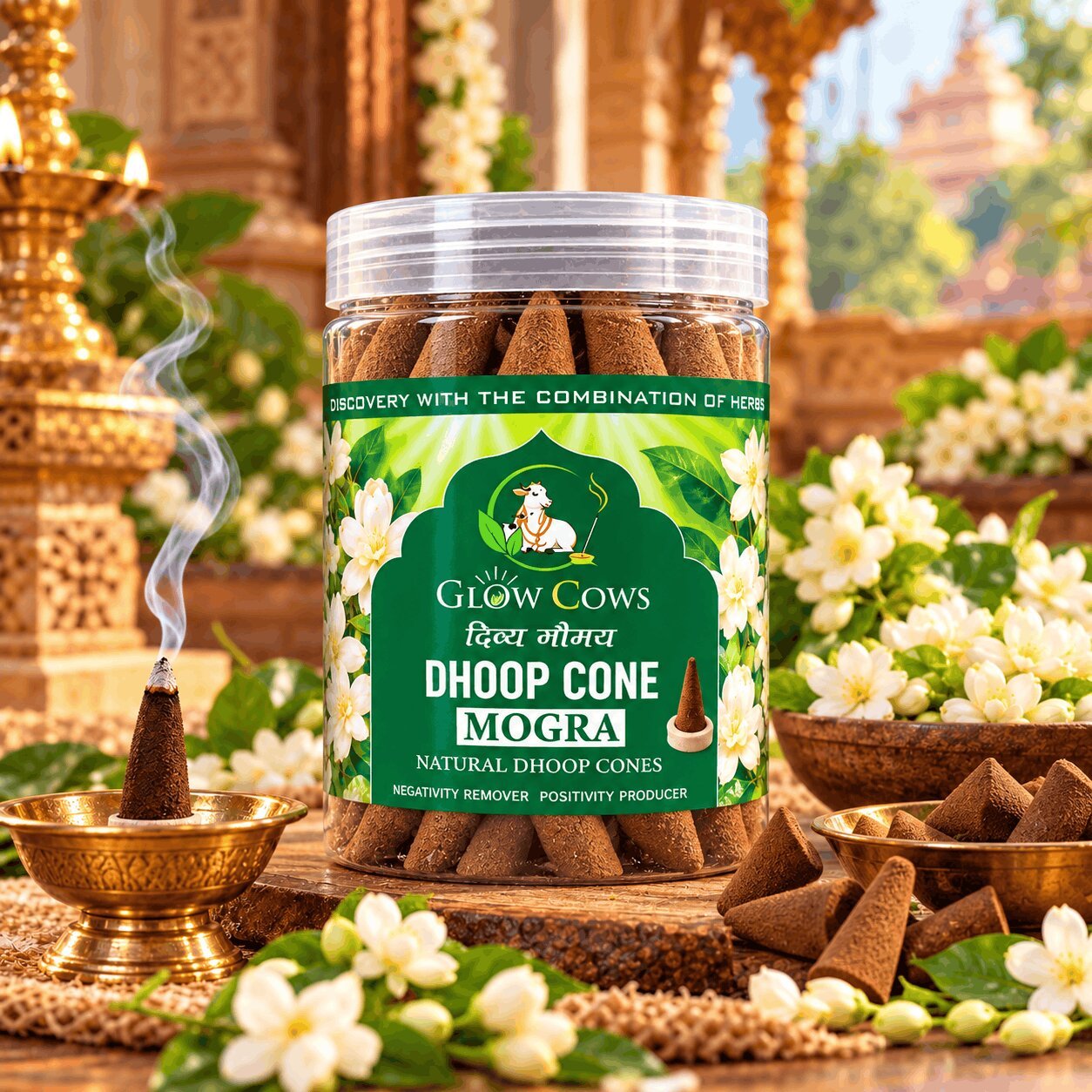 Mogra Dhoop Cone